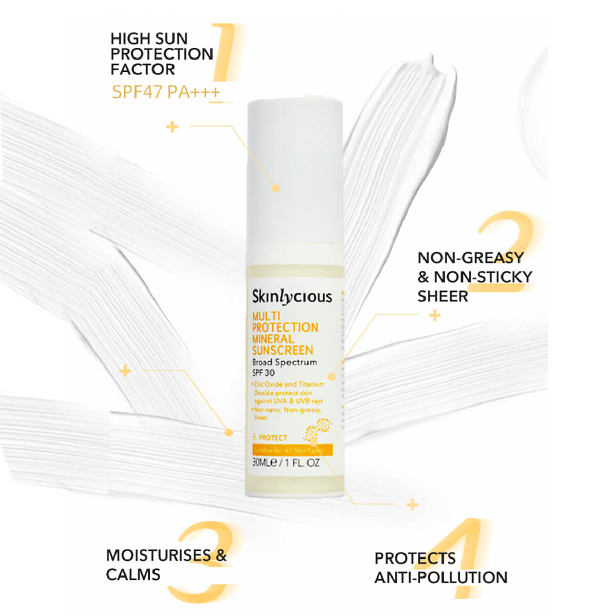 Multi Protection Mineral Sunscreen SPF47PA+++
