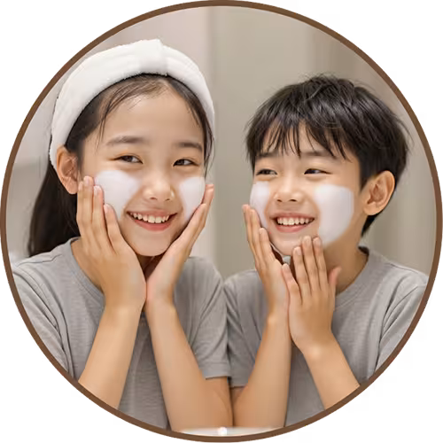 Skin care routine 8-12