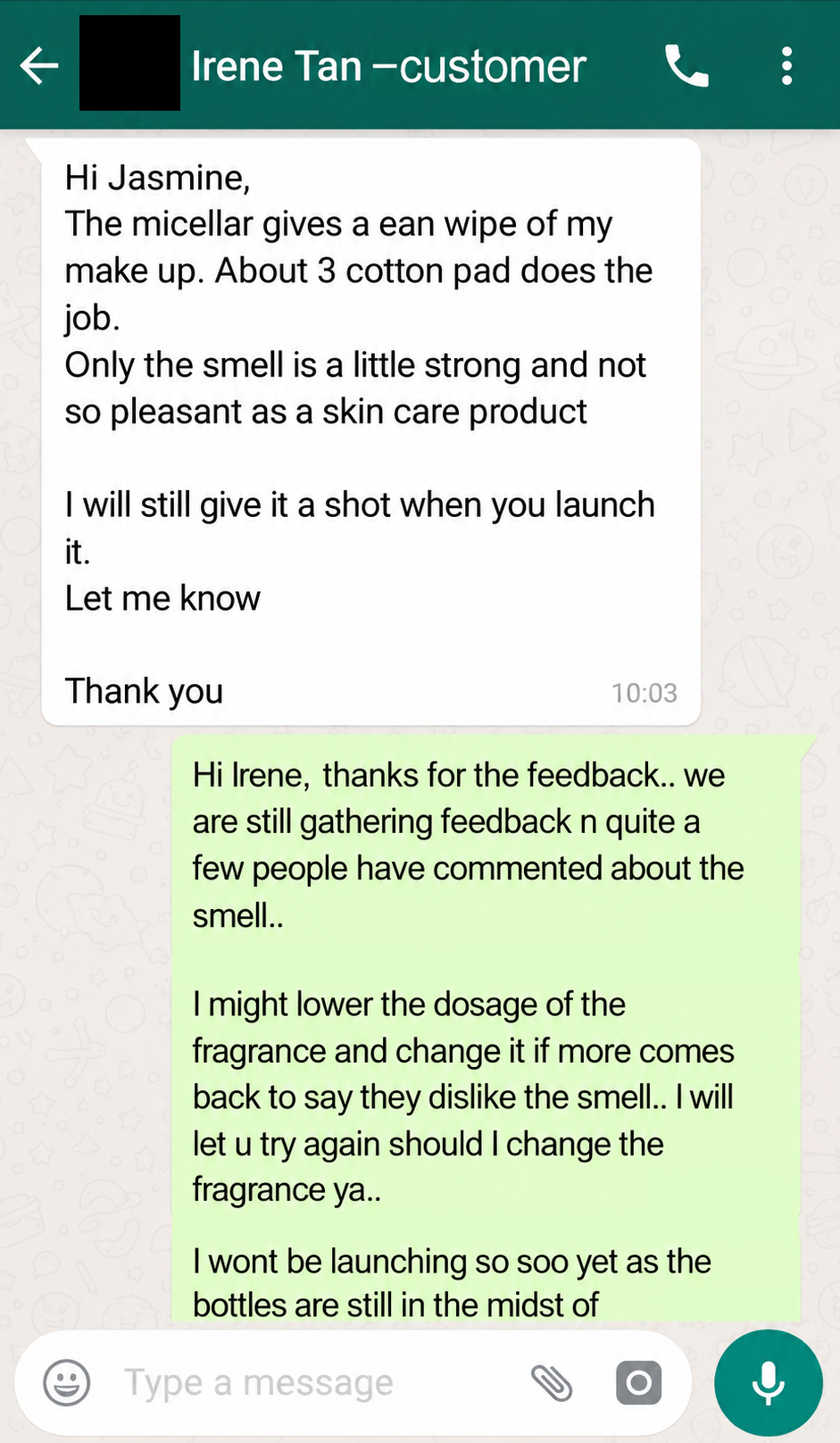 Irene testimonials
