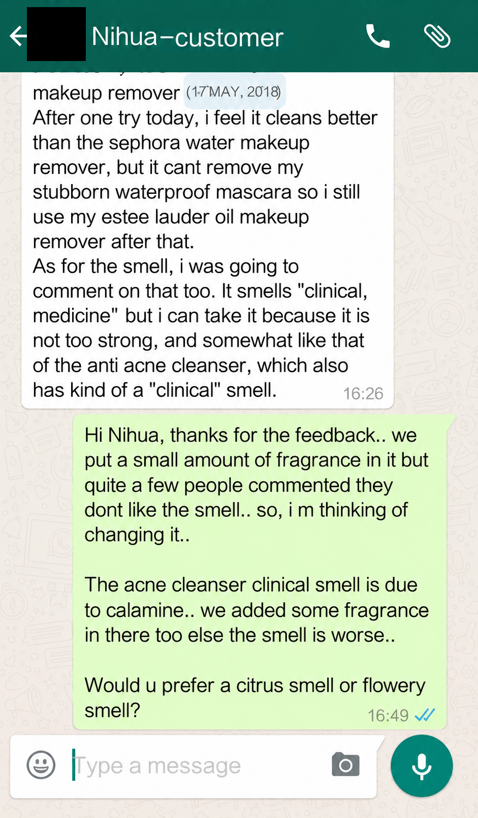 Nihua testimonials 1