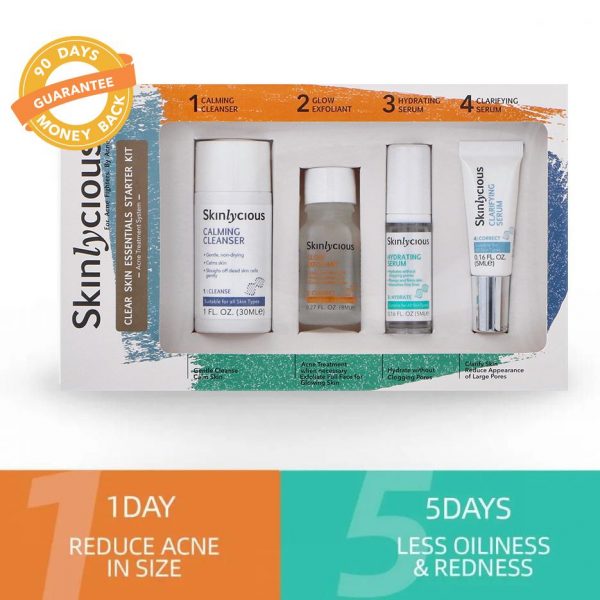 Clear Skin Essentials Starter Kit - Skinlycious