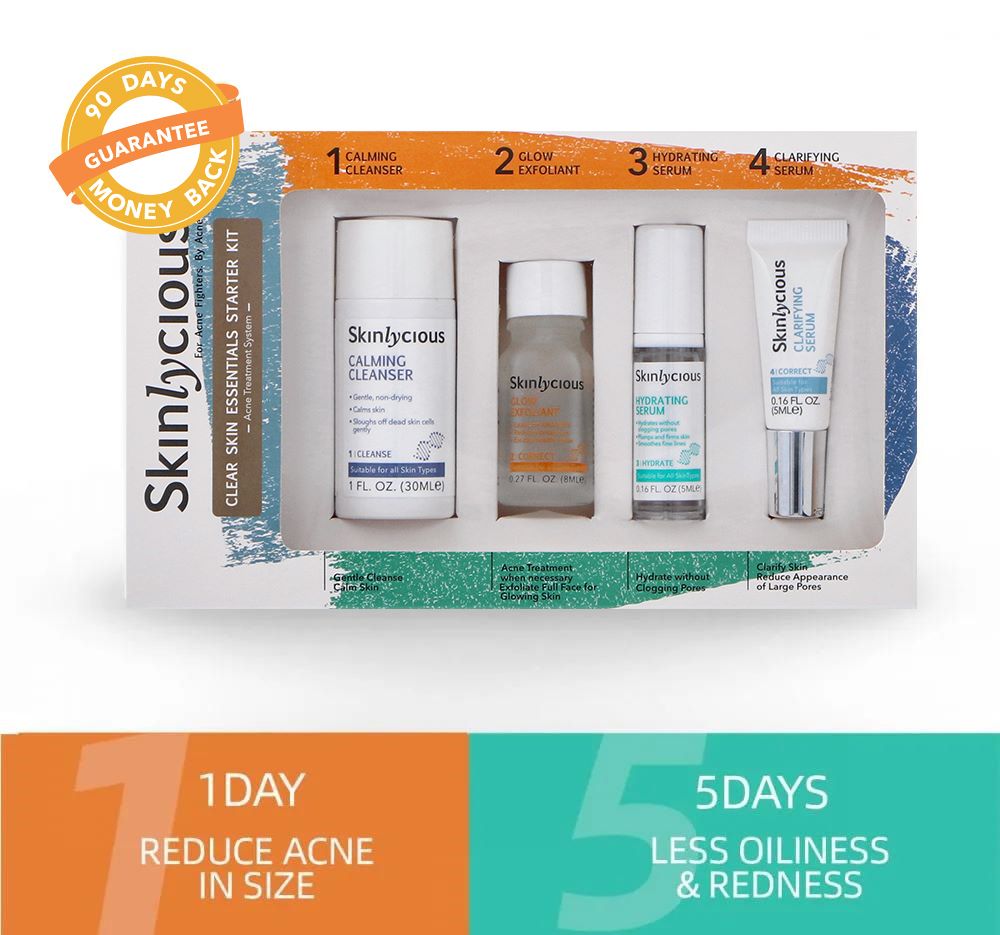 Clear Skin Essentials Starter Kit - Skinlycious