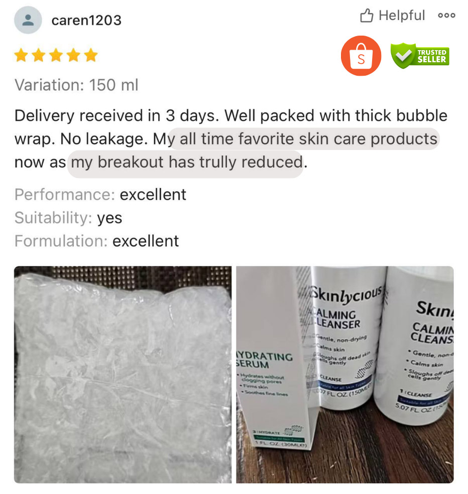 CHB Shopee review 04