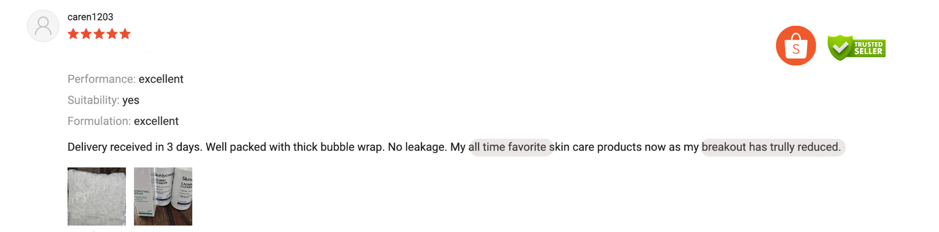 CHB Shopee review 03