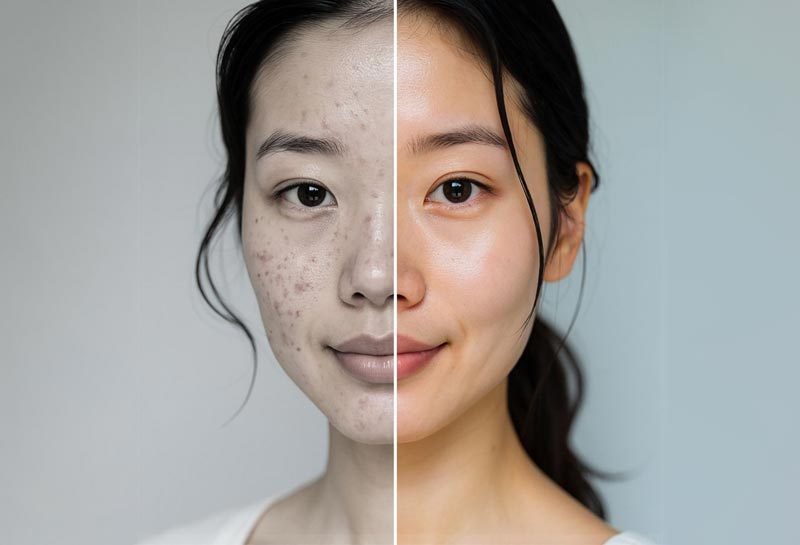 See breakouts reduce in 1 day