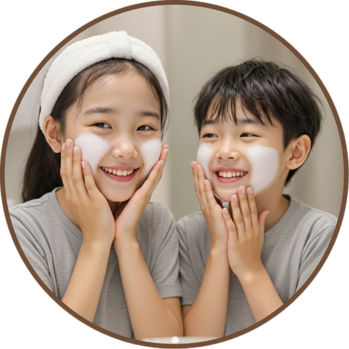 Skin care routine 8-12