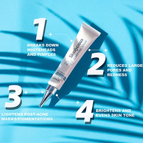 Developed vitamins-based spot corrector with fellow acne fighters