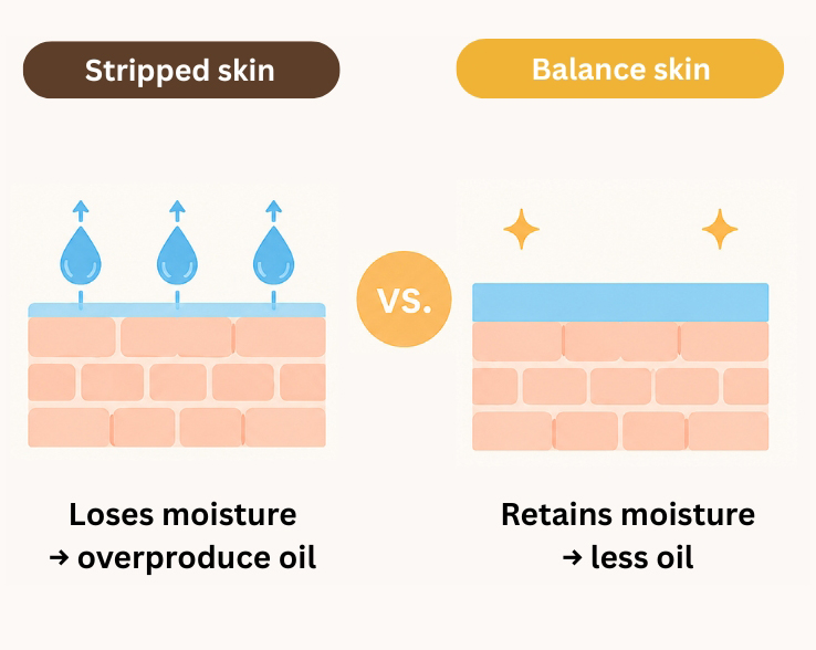 A cleanser that doesn't strip