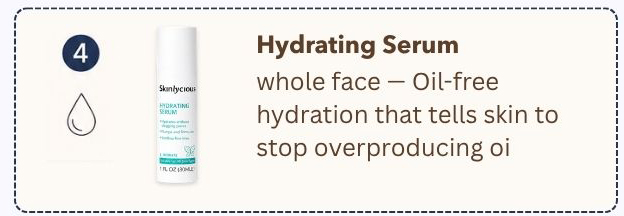 oily routine evening 04