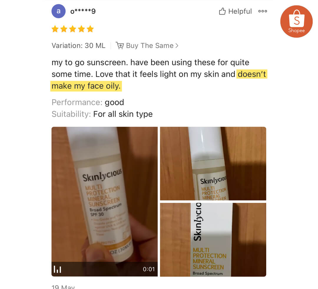 Oily skin review 25