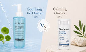 Soothing gel cleanser vs Calming cleanser