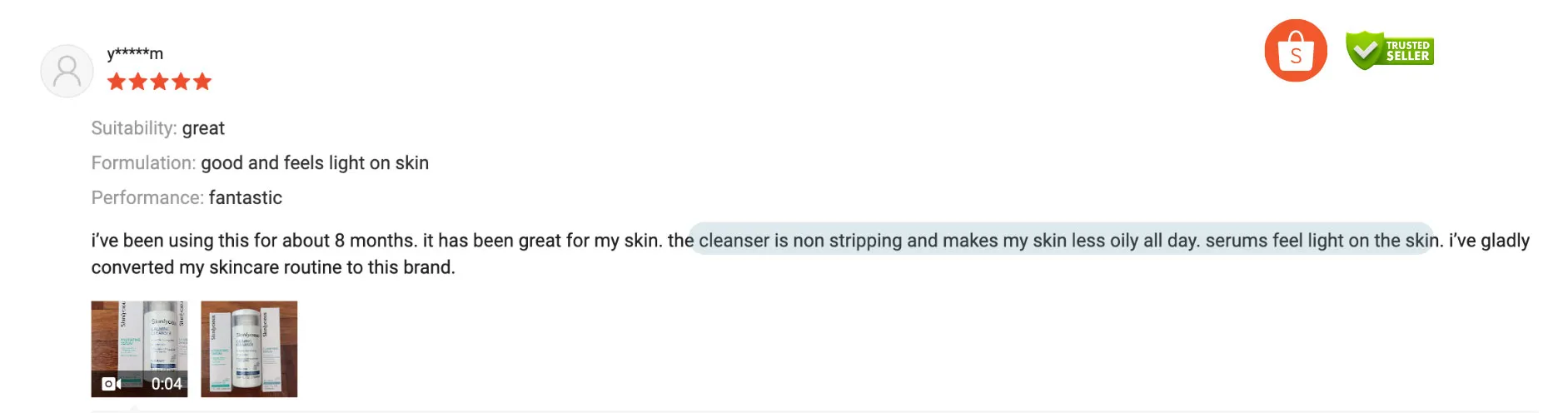 Corrects Blemishes and Fades Marks — Without Peeling or Dryness